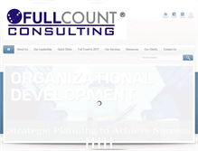 Tablet Screenshot of fullcountconsulting.com